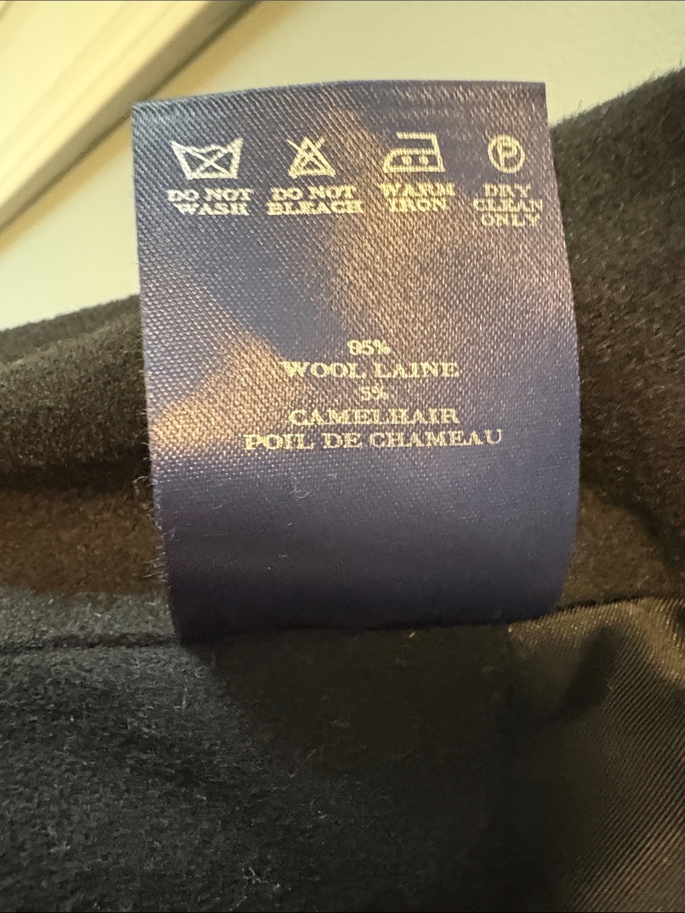 Burberry Car Coat Large Size 44 Mint Condtion Wool Removable Interior - Picture 10 of 10